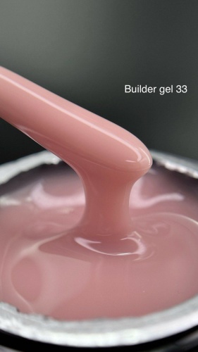Novel гель Builder 33 Светло розовый 15 мл