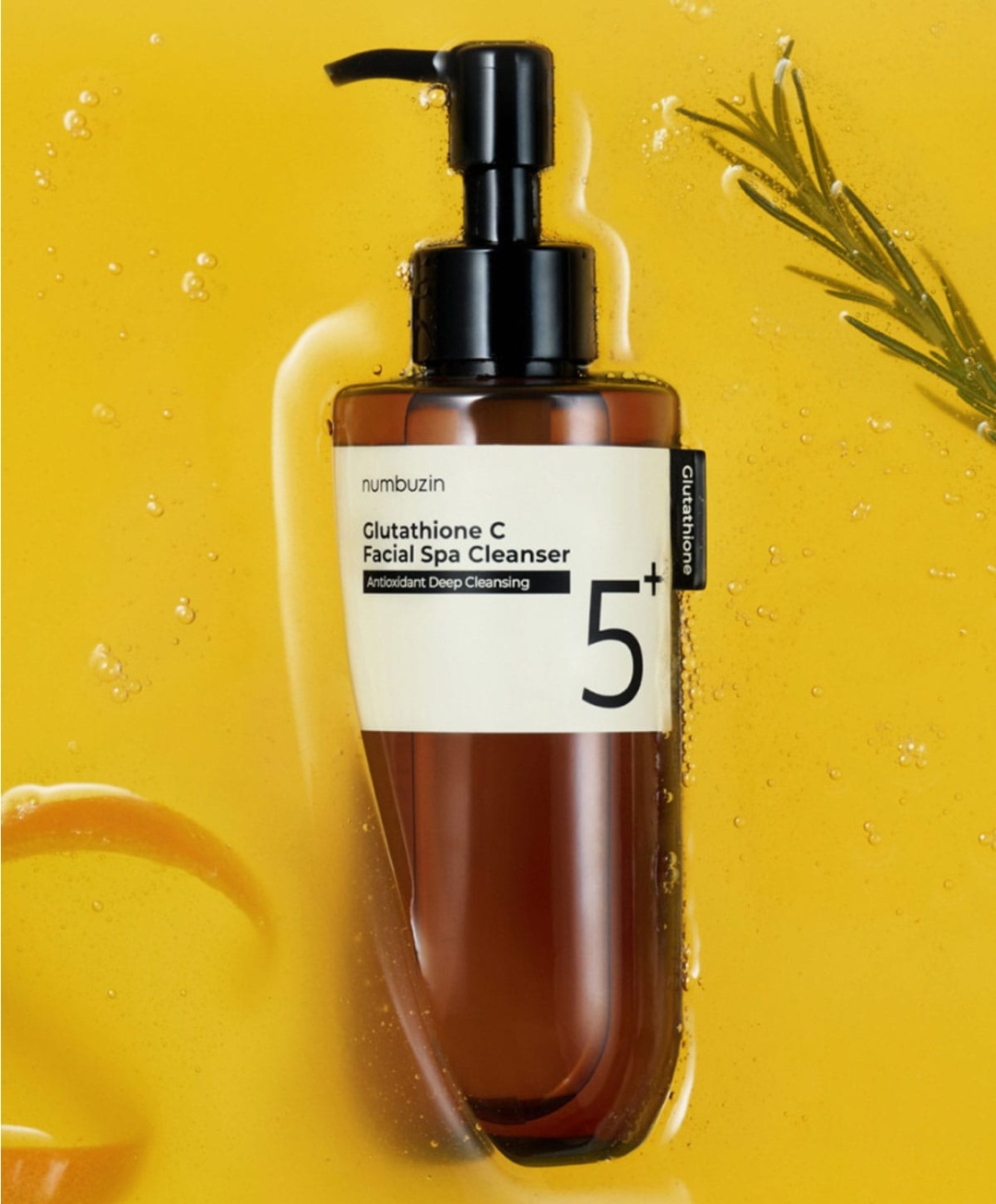 Numbuzin №5+ Glutathione Vitamin Facial Spa гель-масло 200 мл