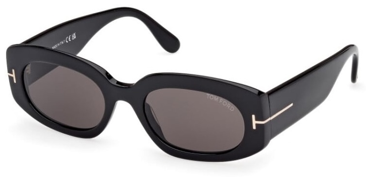 TOM FORD солнцезащитные очки овальные однотонные