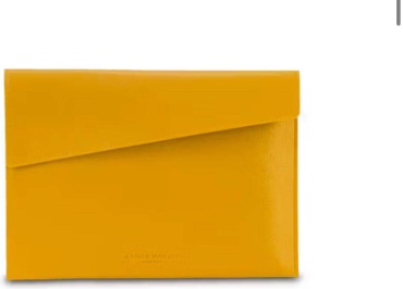 Папка-конверт Campo Marzio Caig document holder, А5, желтый