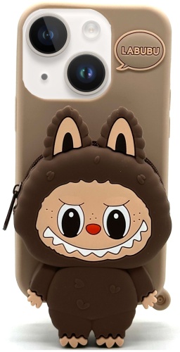 Чехол Labubu для Apple iPhone 13, iPhone 14, iPhone 15 рисунок