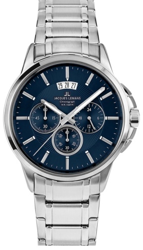 Кварцевые JACQUES LEMANS 1-1542I сталь
