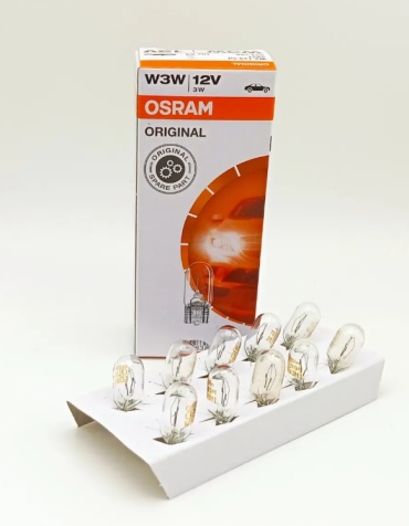 Osram 2821 накаливания W3W, 10 шт