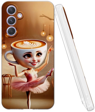 Чехол Mcover для Samsung Galaxy A55 рисунок