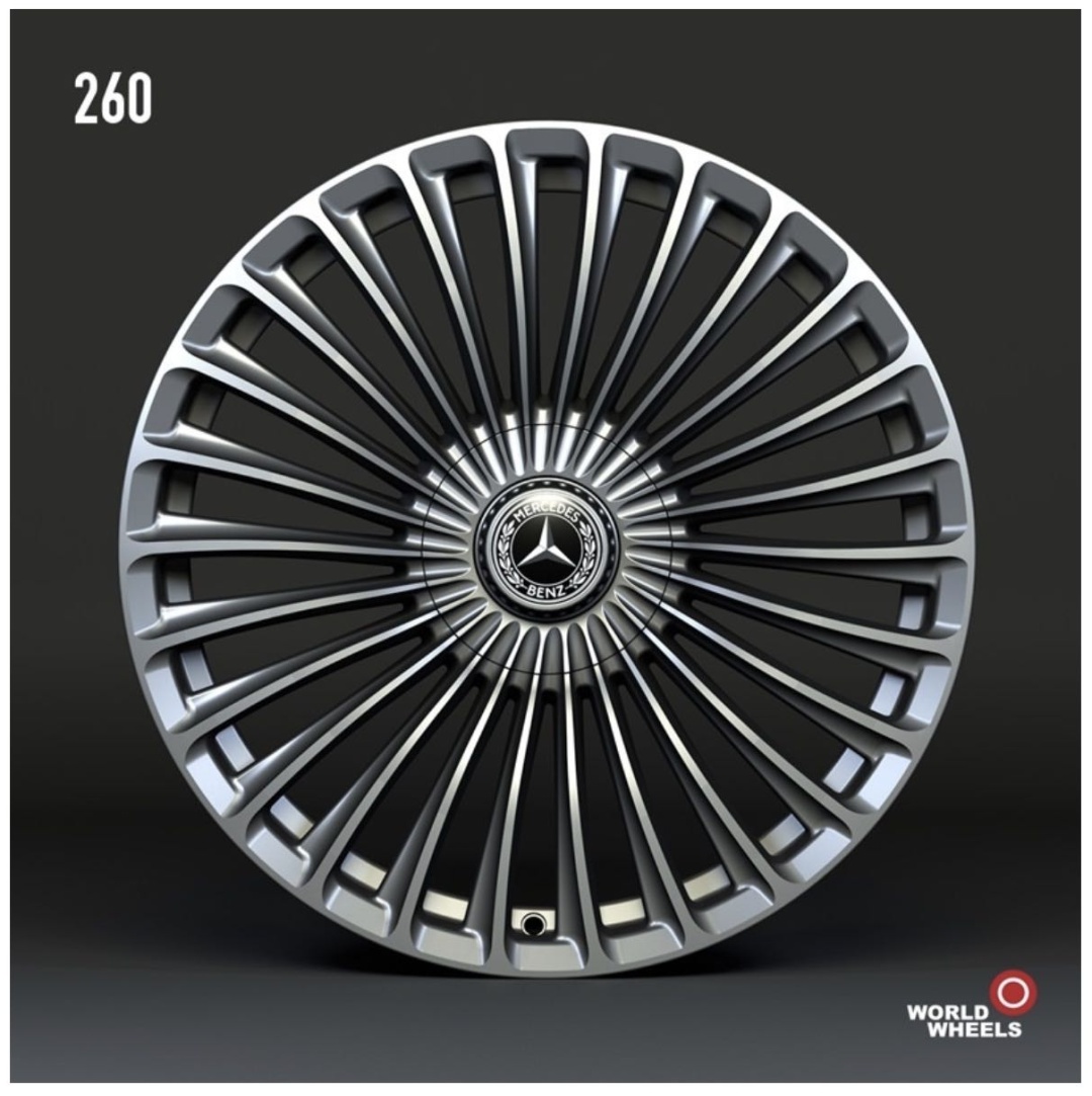 STAGE7 Mercedes-Benz 302 8x18/5x112 D66.6 ET35 4 диска графит