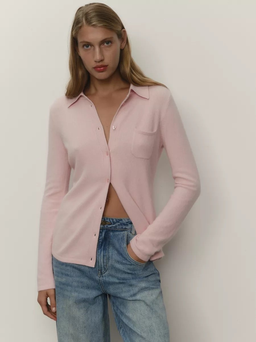 Кардиган Annemore розовый