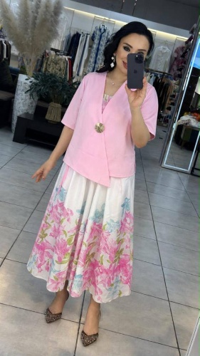 Костюм вечерний Fashion Fashion розовый