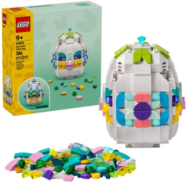 Конструктор LEGO Декоративное пасхальное яйцо 40816, деталей 386 шт