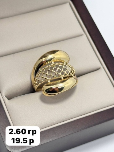 DARI GOLD 6550 размер 19.5 вес 2.6 г золото, без вставок