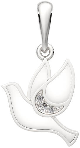 Подвеска Lucente Silver ZO-0440572 вес 0.82 г серебро, фианит