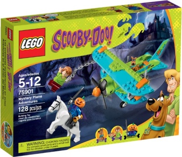 Конструктор LEGO Приключения на таинственном самолете 75901, деталей 128 шт