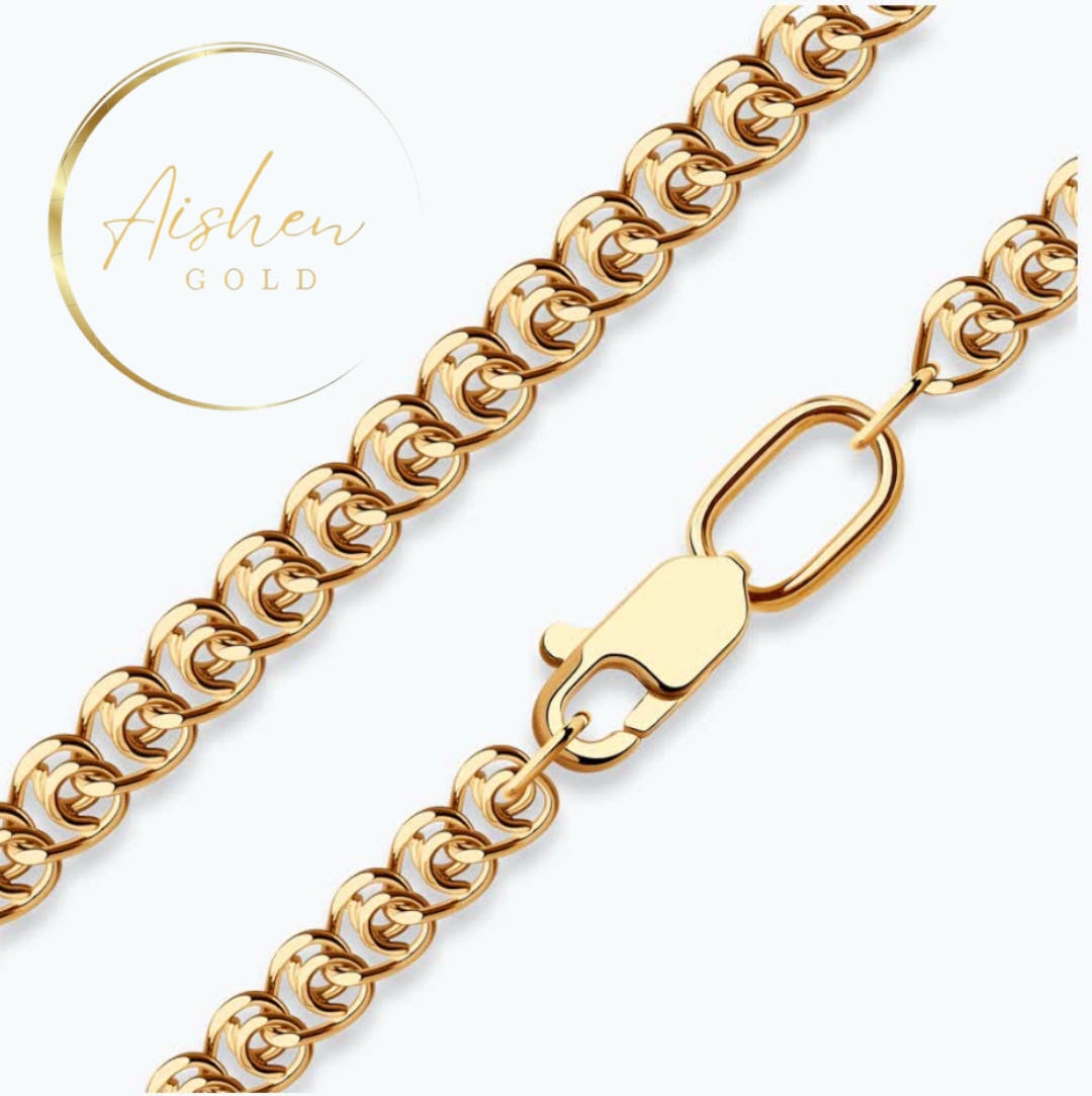 Aishen Gold Золото России длина 55 см, вес 2.46 г золото, плетение лав
