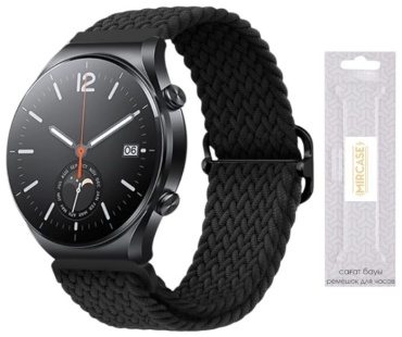 Ремешок Mircase для Amazfit GTS 4 черный