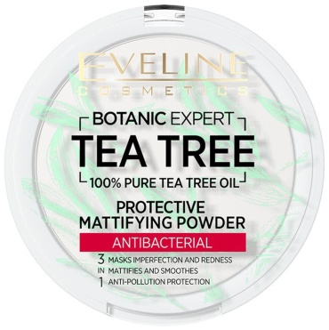 Пудра Eveline Cosmetics BOTANIC EXPERT сухая тон 001 transparent прозрачный