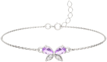 Lucente Silver ZO-06401784_18 длина 18 см, вес 1.53 г серебро, плетение фантазийное