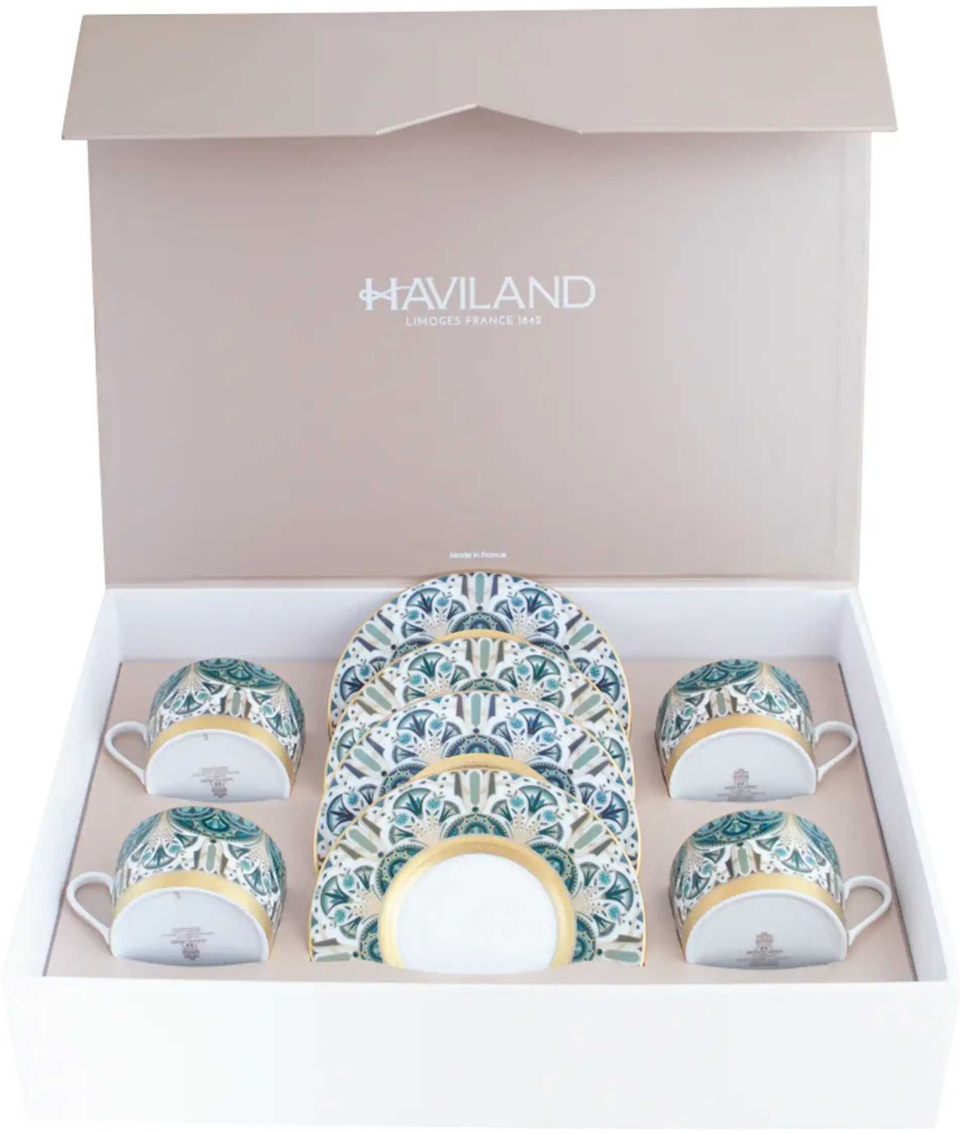 Набор кружек Haviland , 200 мл, фарфор, 4 шт.