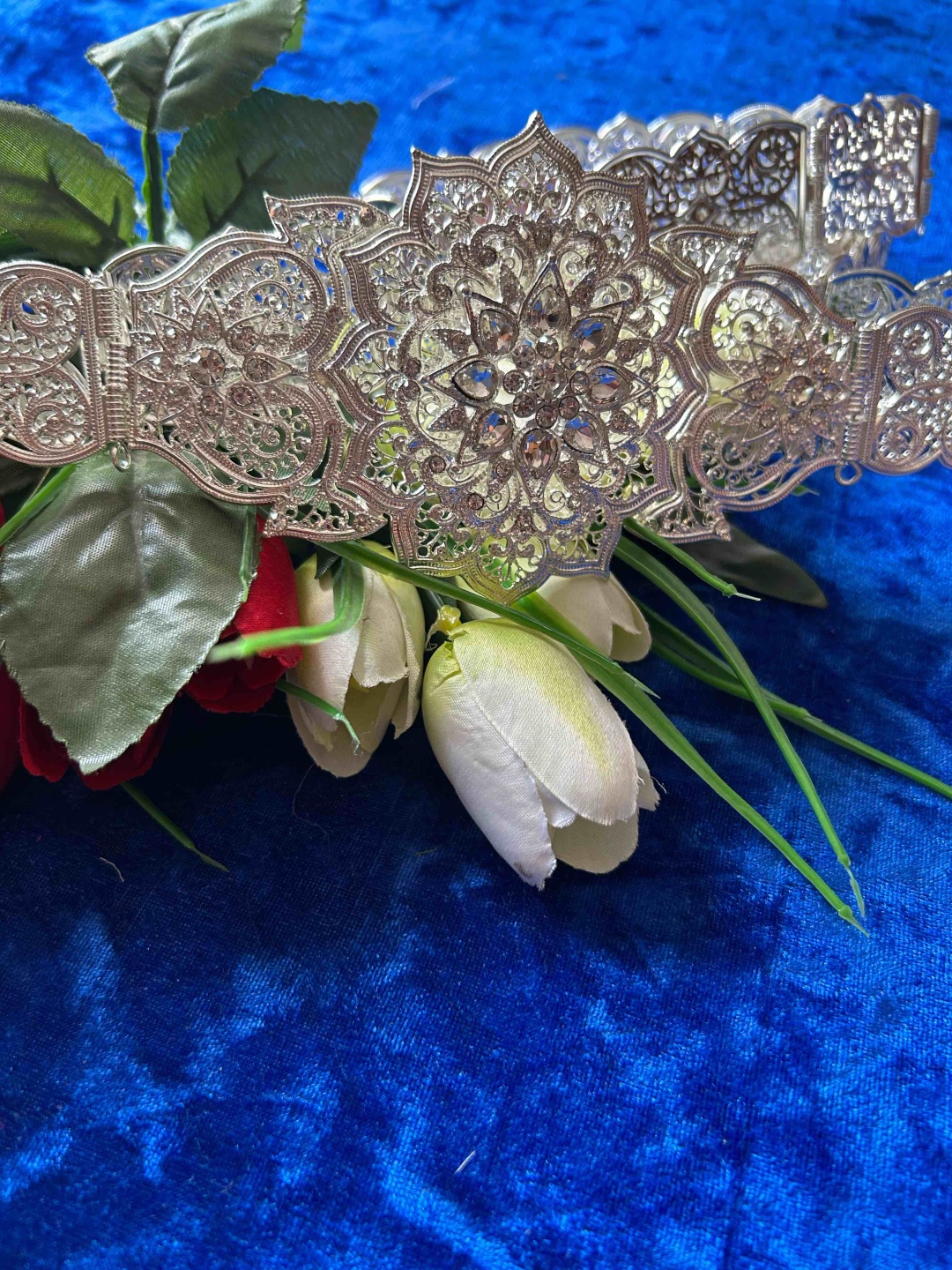 Пояс Kavkaz Poyasa серебристый