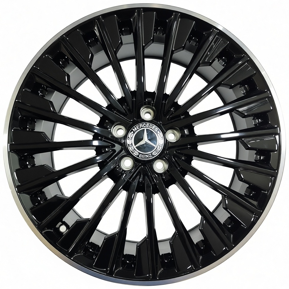 Mercedes-Benz 3062 8/9x19/5x112 D66.6 ET36 4 диска черный, серебристый
