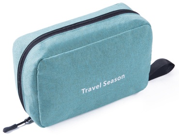 Travel Season несессер полиэстер бирюзовый 15X23 см