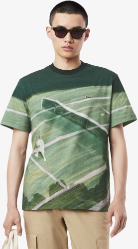 Футболка LACOSTE зеленый