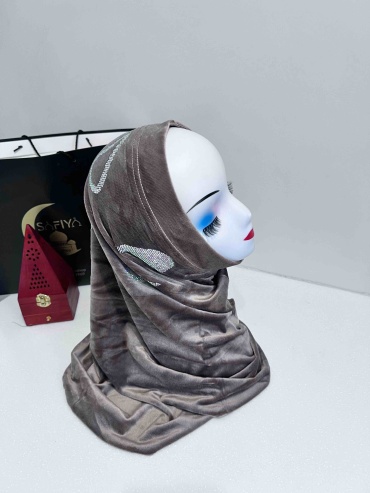 Балаклава Muslima style размер 44, 48, 50, светло-коричневый