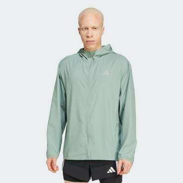Ветровка adidas RUN IT JACKET зеленый