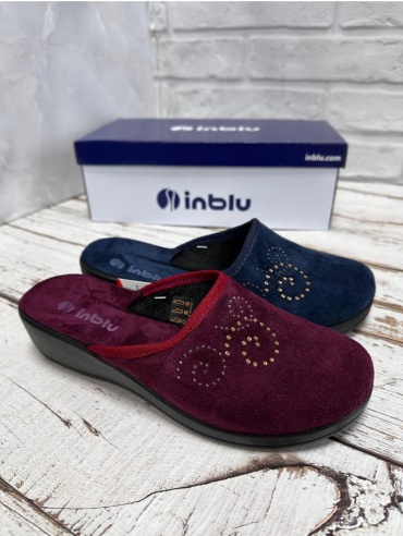 Тапочки inblu бордовый
