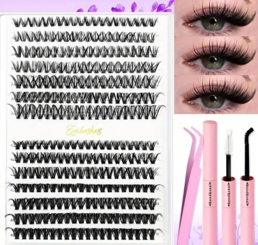 A beauty пучковые 30D C 0.03 мм черный mix 5-15 мм