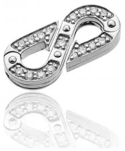 Шарм CHIMENTO 1E10510BB5000 вес 2 г золото, бриллиант