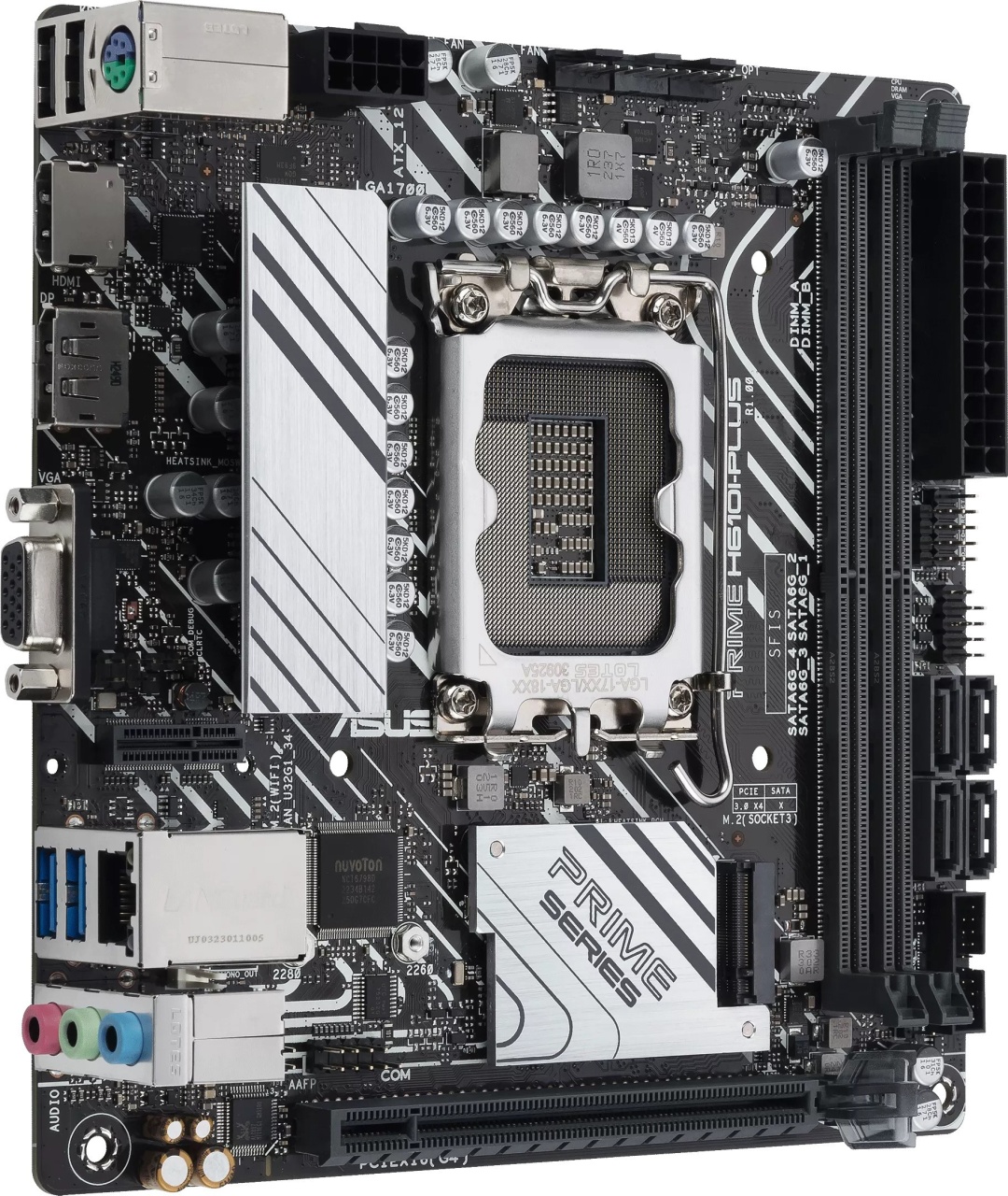 Материнская плата ASUS PRIME H610I-PLUS-CSM