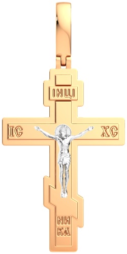 Крестик Lucente PEN-LU-585-53853137 вес 2.68 г золото, без вставок