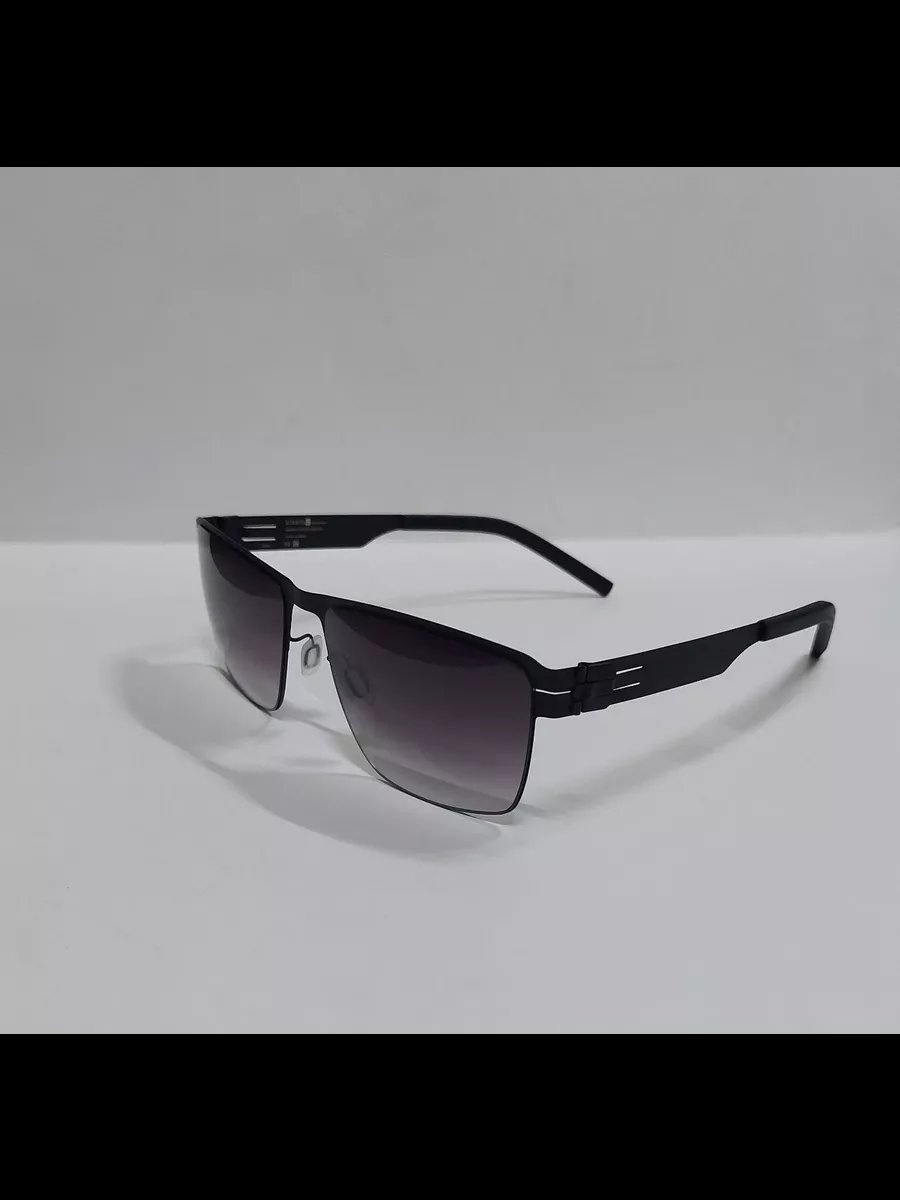 Ic!Berlin Айс Берлин солнцезащитные очки нестандартные однотонные