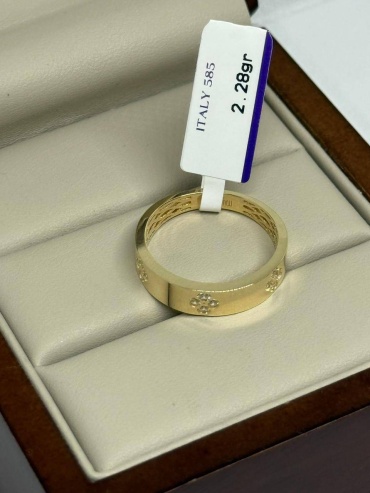 DARI GOLD 9997798 размер 18 вес 2.28 г золото, фианит