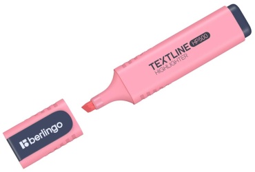 Маркер Berlingo Textline HP500 T7519, 1 шт, 1 мм, коралловый