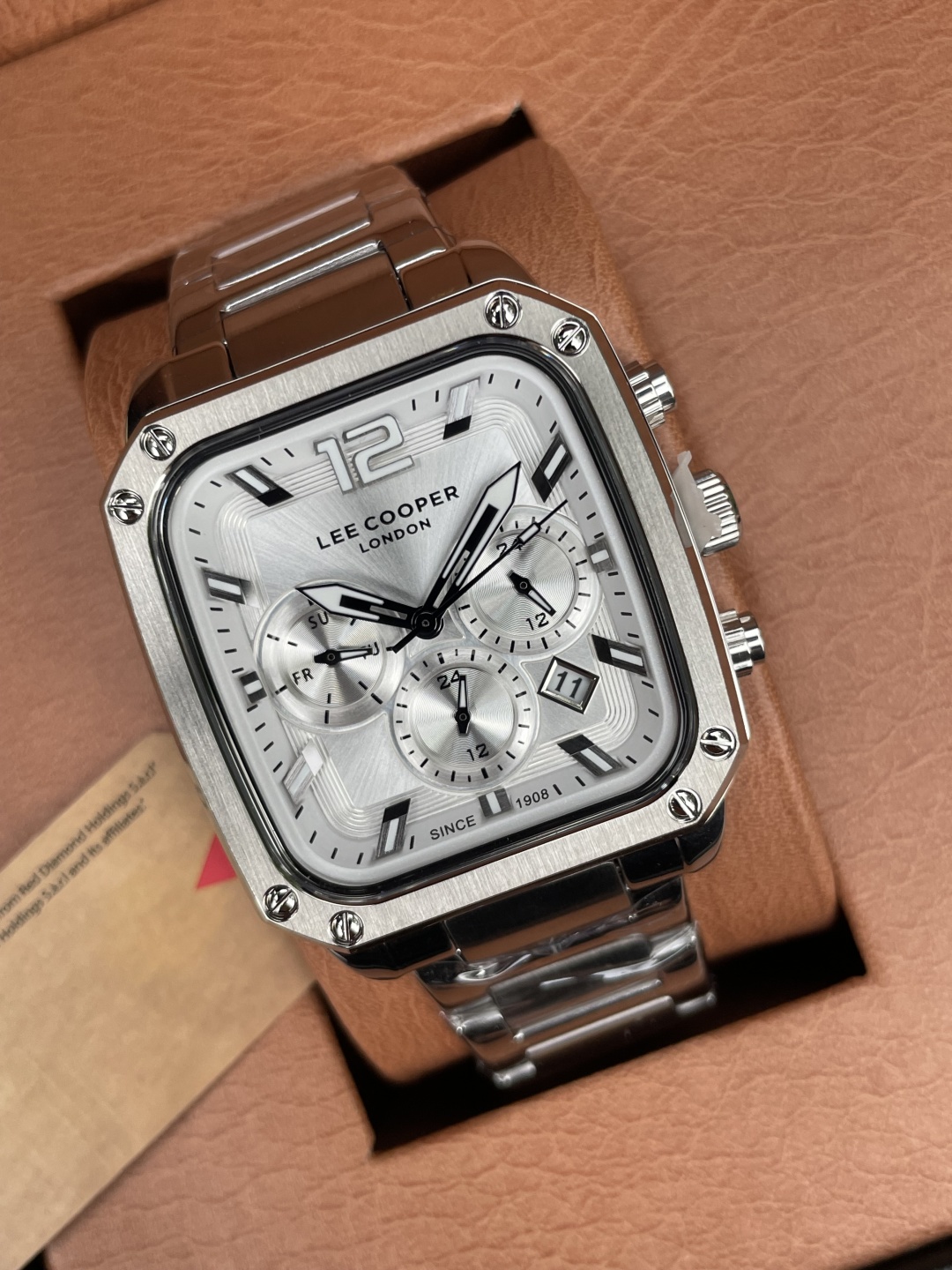 Кварцевые Lee Cooper LC08182.330 нержавеющая сталь