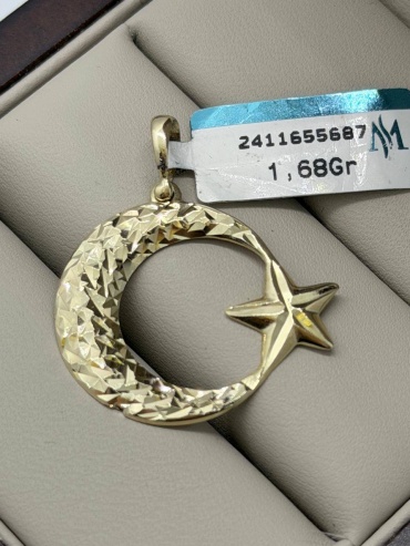 Подвеска DARI GOLD 185588 вес 1.68 г золото, без вставок