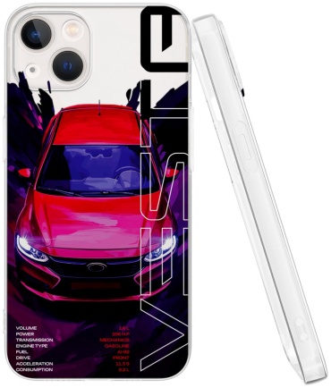 Чехол Mcover для Apple iPhone 13 рисунок