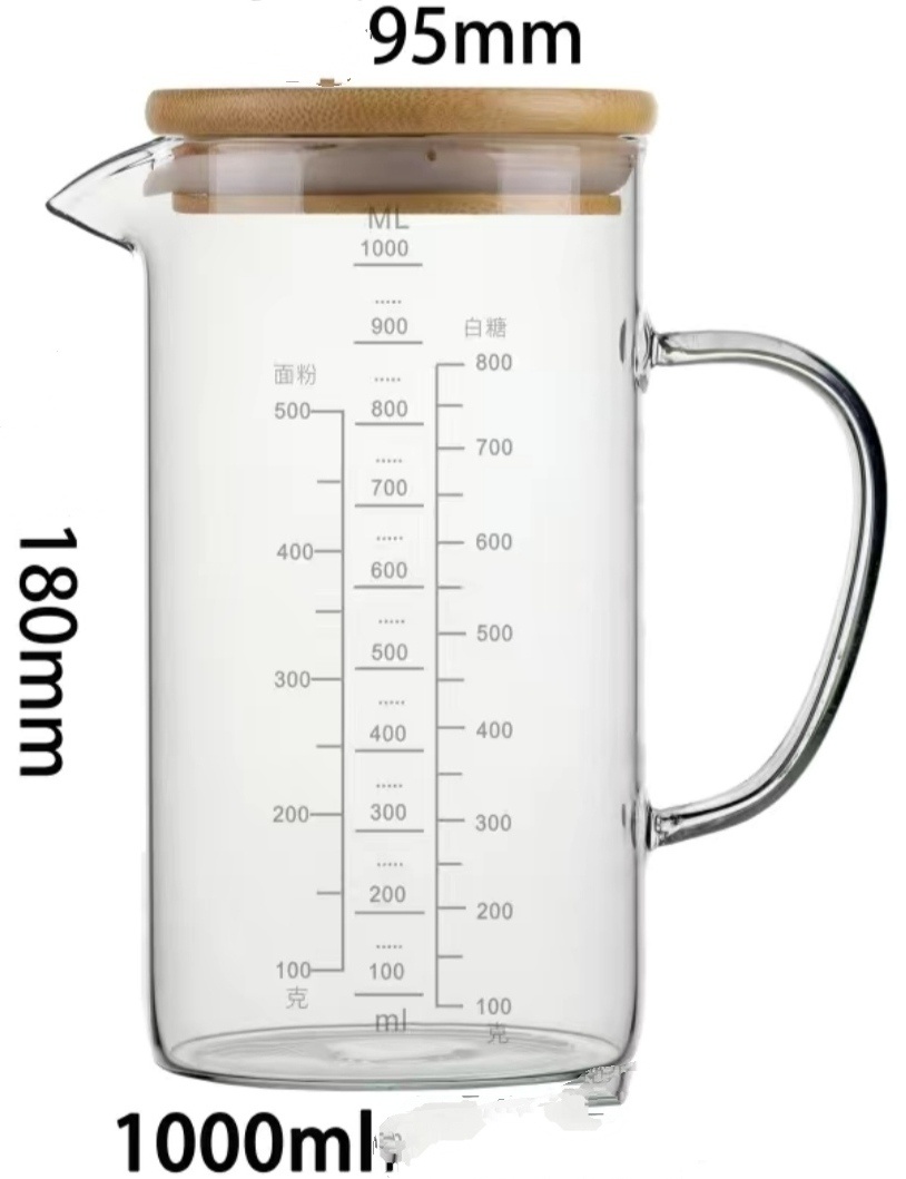 IDEA мерный стакан 036495628, боросиликатное стекло