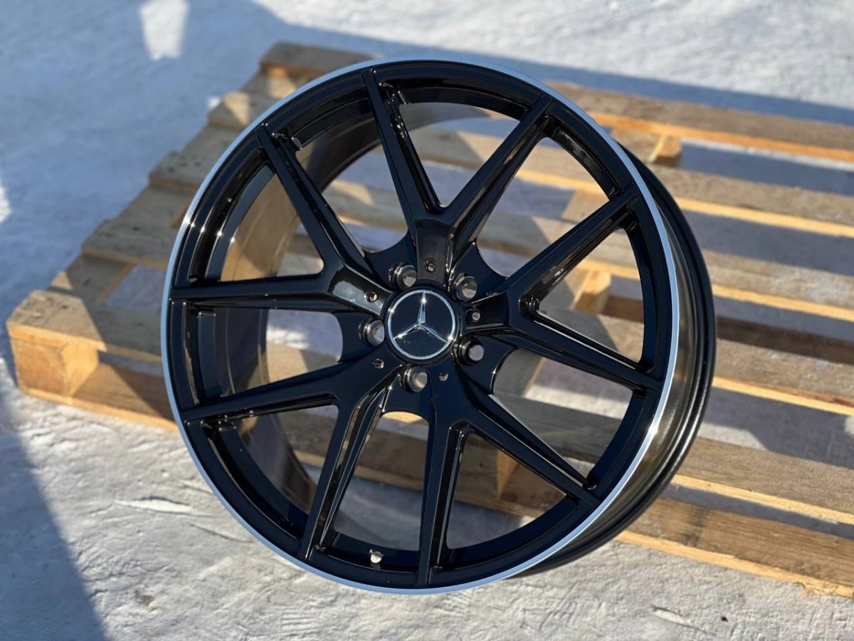 KOKO mercedes-5485-BLACK AND POLISH LIP 9x20/5x112 D66.6 ET40 4 диска черный