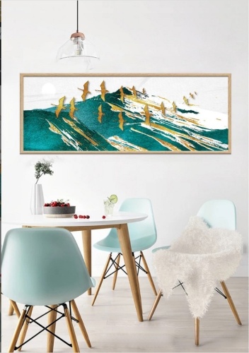 Room Art KZ модульная картина Взлетающие гуси 120x60 см