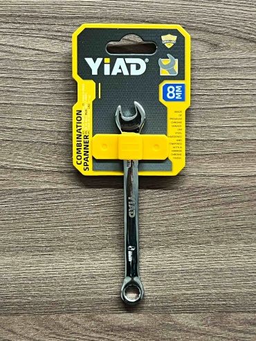 YiAD ключ комбинированный 8 мм 56320, 1 шт