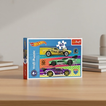 Trefl HOT WHEELS 17389T классический 60 деталей