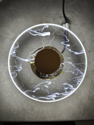Бра настенный LED, золотистый