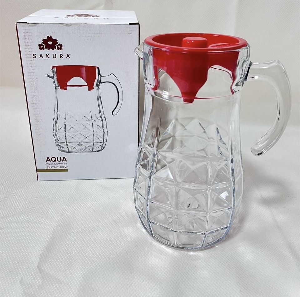 Кувшин SAKURA 1.7 л, стекло