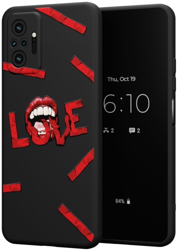 Чехол Mcover для Xiaomi Redmi Note 10 Pro рисунок