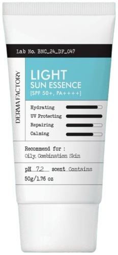 Derma Factory эссенция Light Sun SPF 50 PA ++++ для лица 50 мл