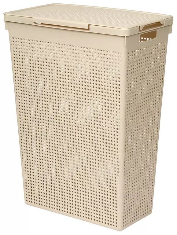 Корзина для белья 45x26x61 см, пластик