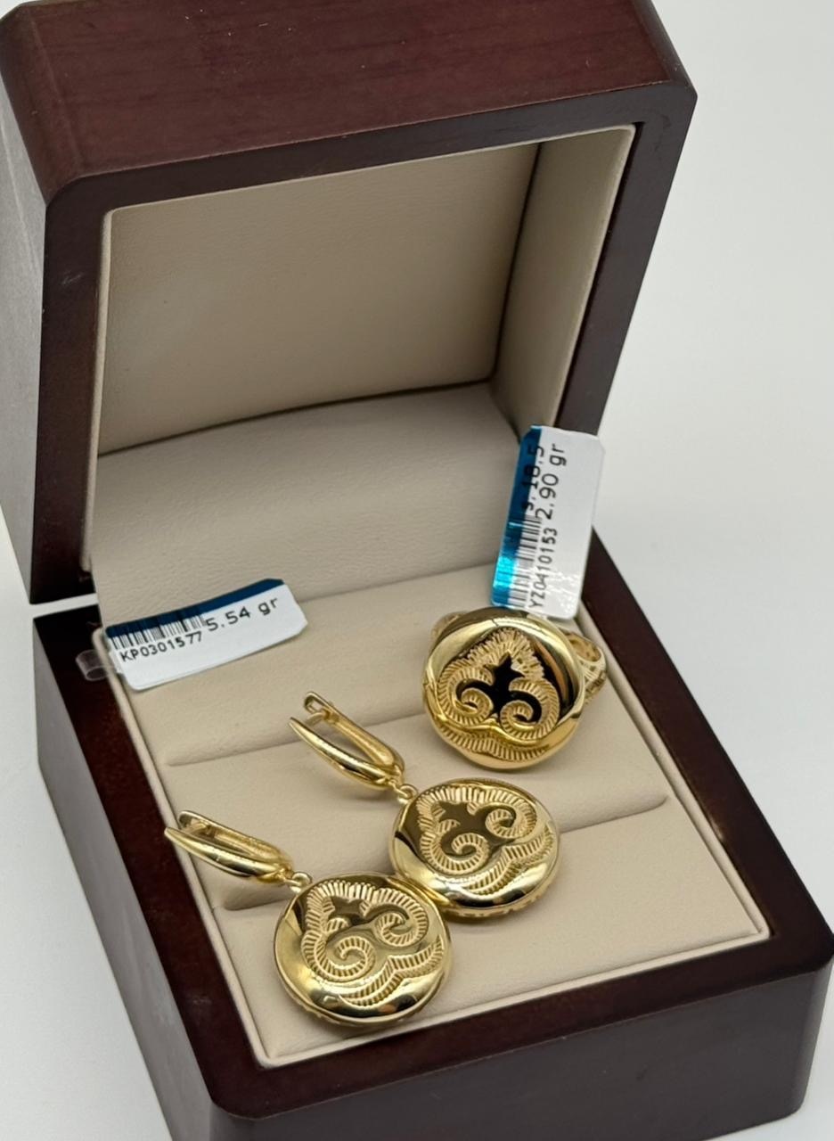 Italy Gold К554290185 вес 8.4 г золото, без вставок