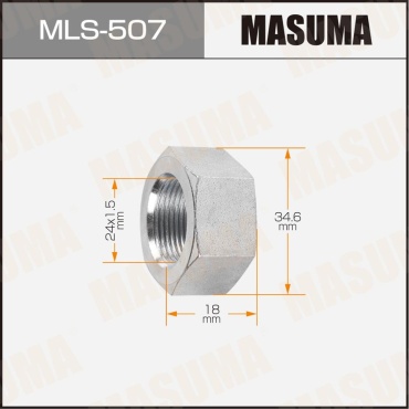 MASUMA болт наружнего шруса MLS507