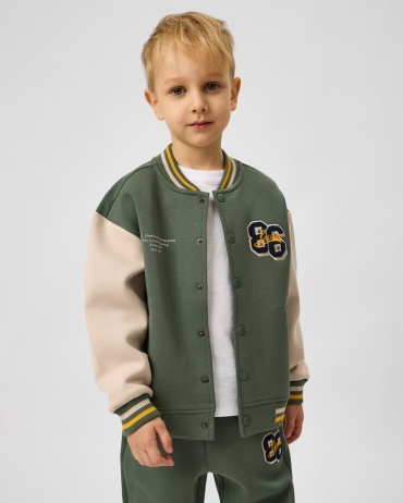 Бомбер Futurino Fashion хаки